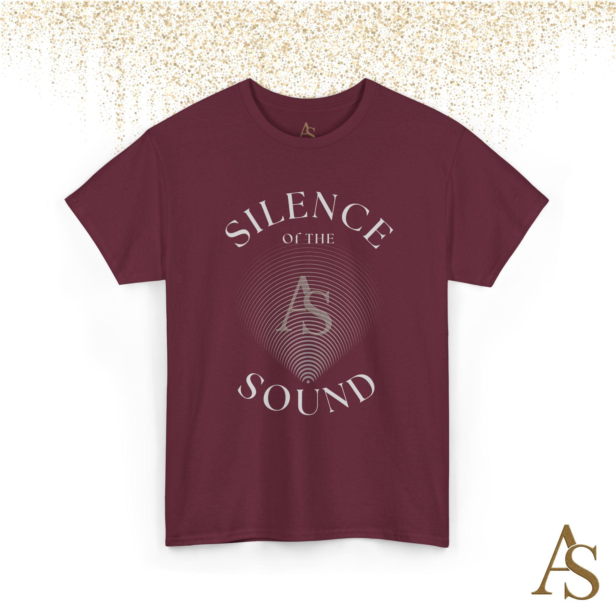 Silence of the Sound T Shirt Minimalist Soundwave Graphic Tee Arcadia Silence