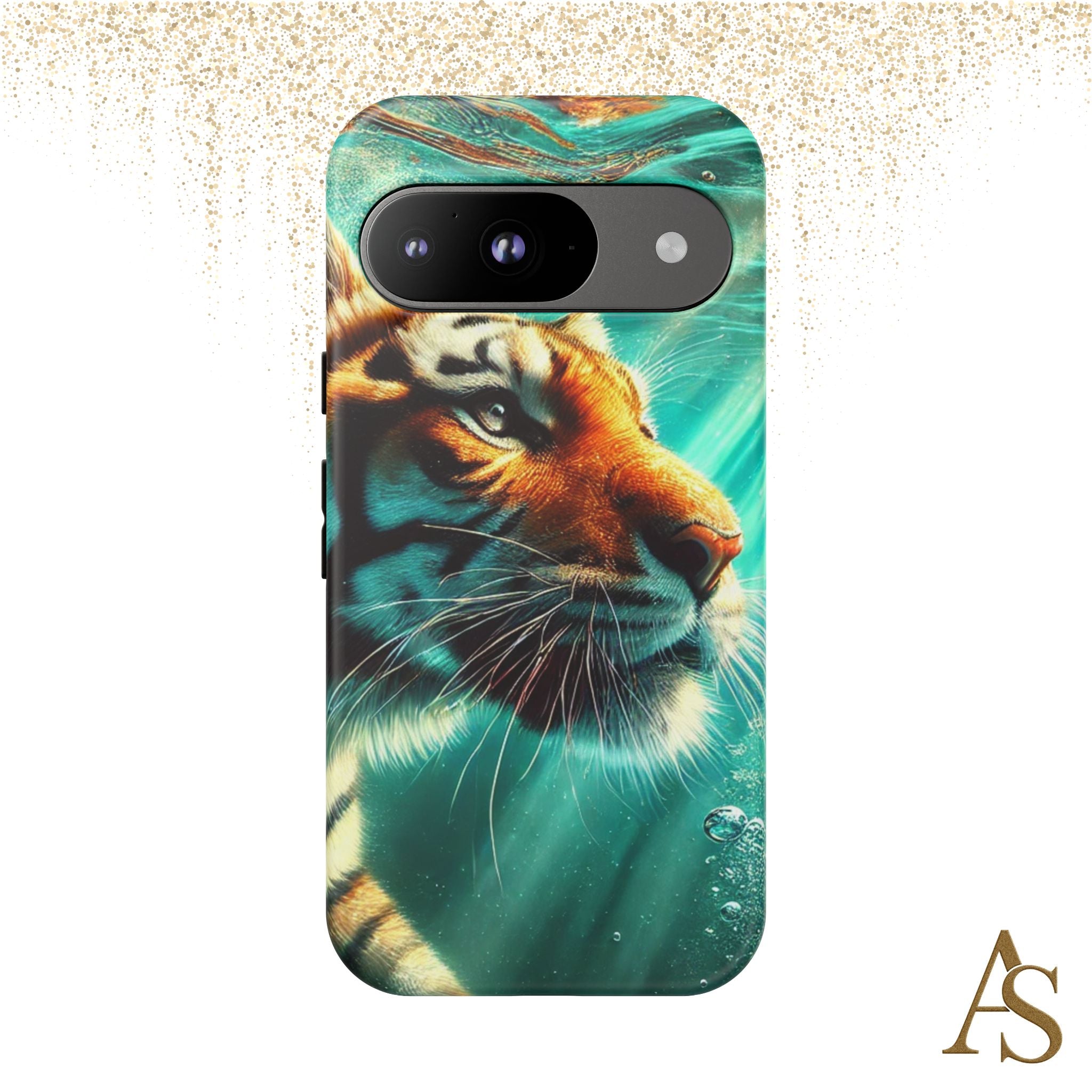 Underwater Tiger Phone Case Premium Wildlife Design