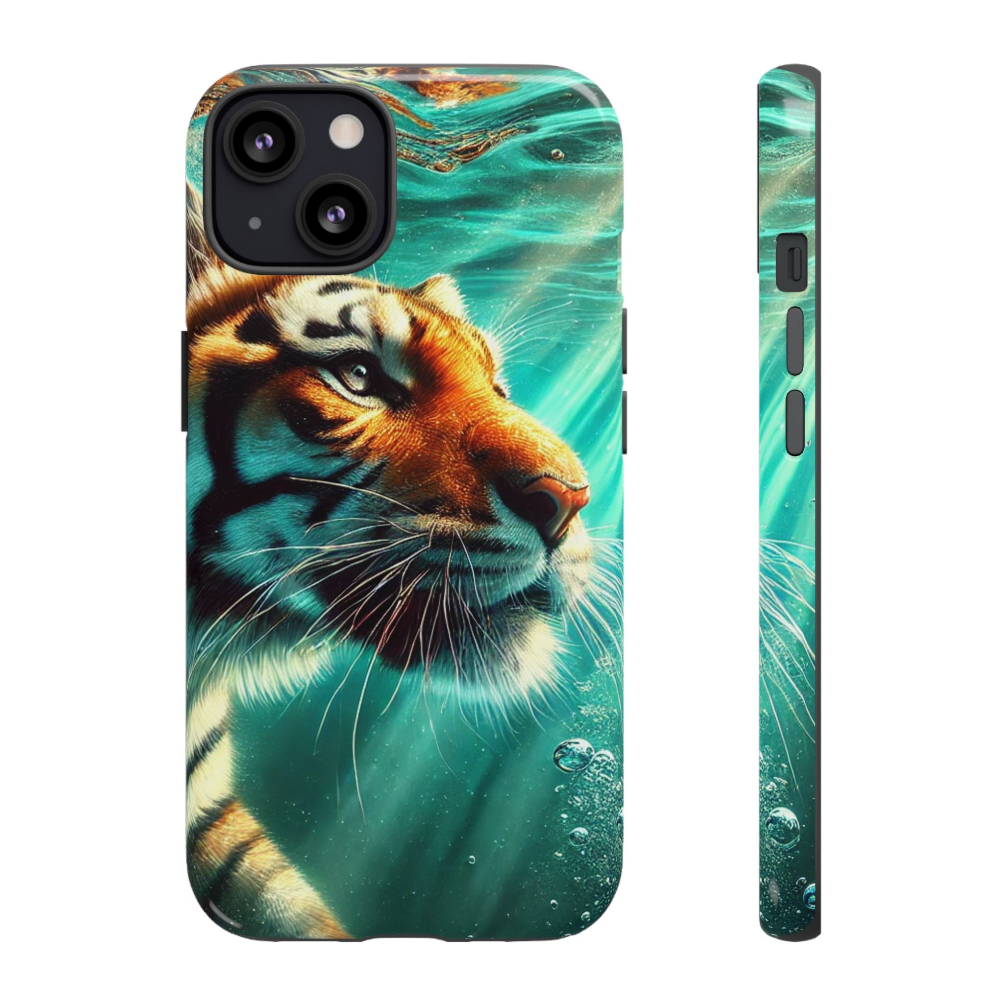 Underwater Tiger Phone Case Premium Wildlife Design