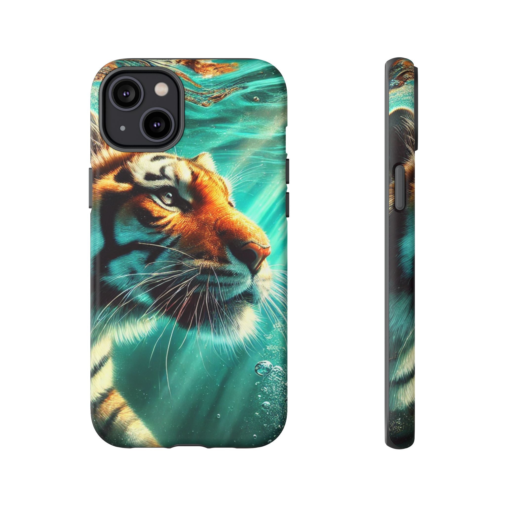 Underwater Tiger Phone Case Premium Wildlife Design