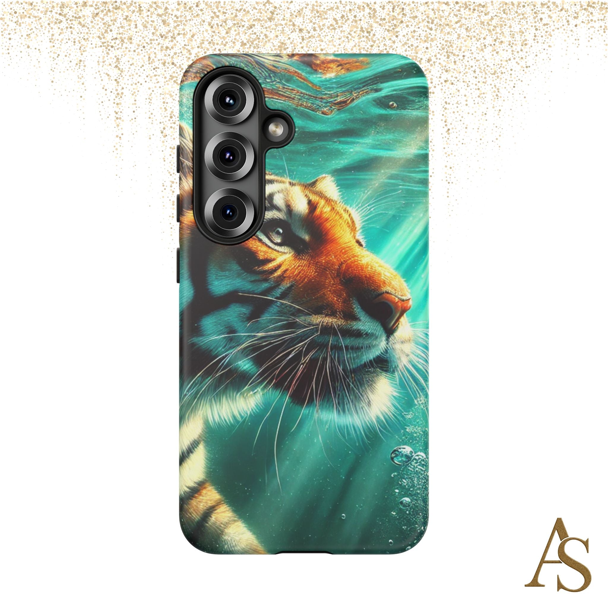 Underwater Tiger Phone Case Premium Wildlife Design
