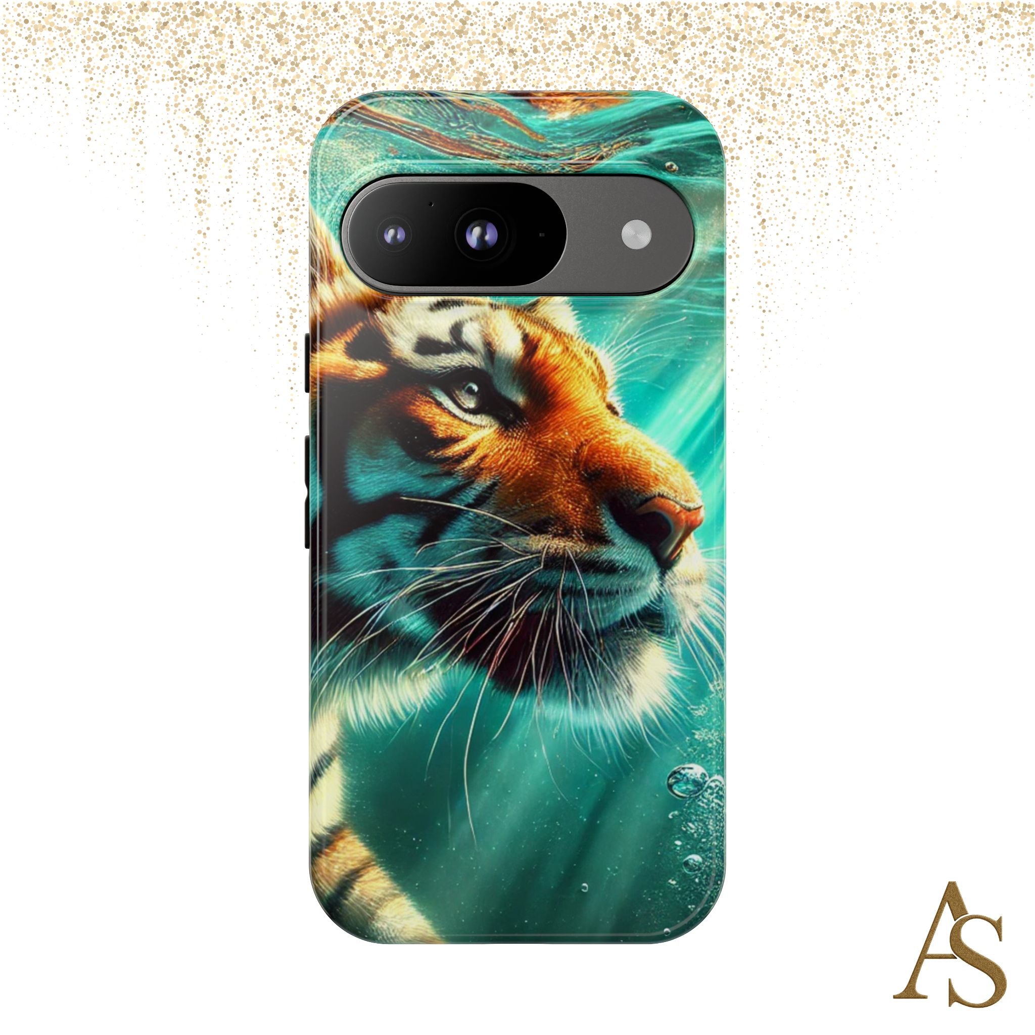 Underwater Tiger Phone Case Premium Wildlife Design
