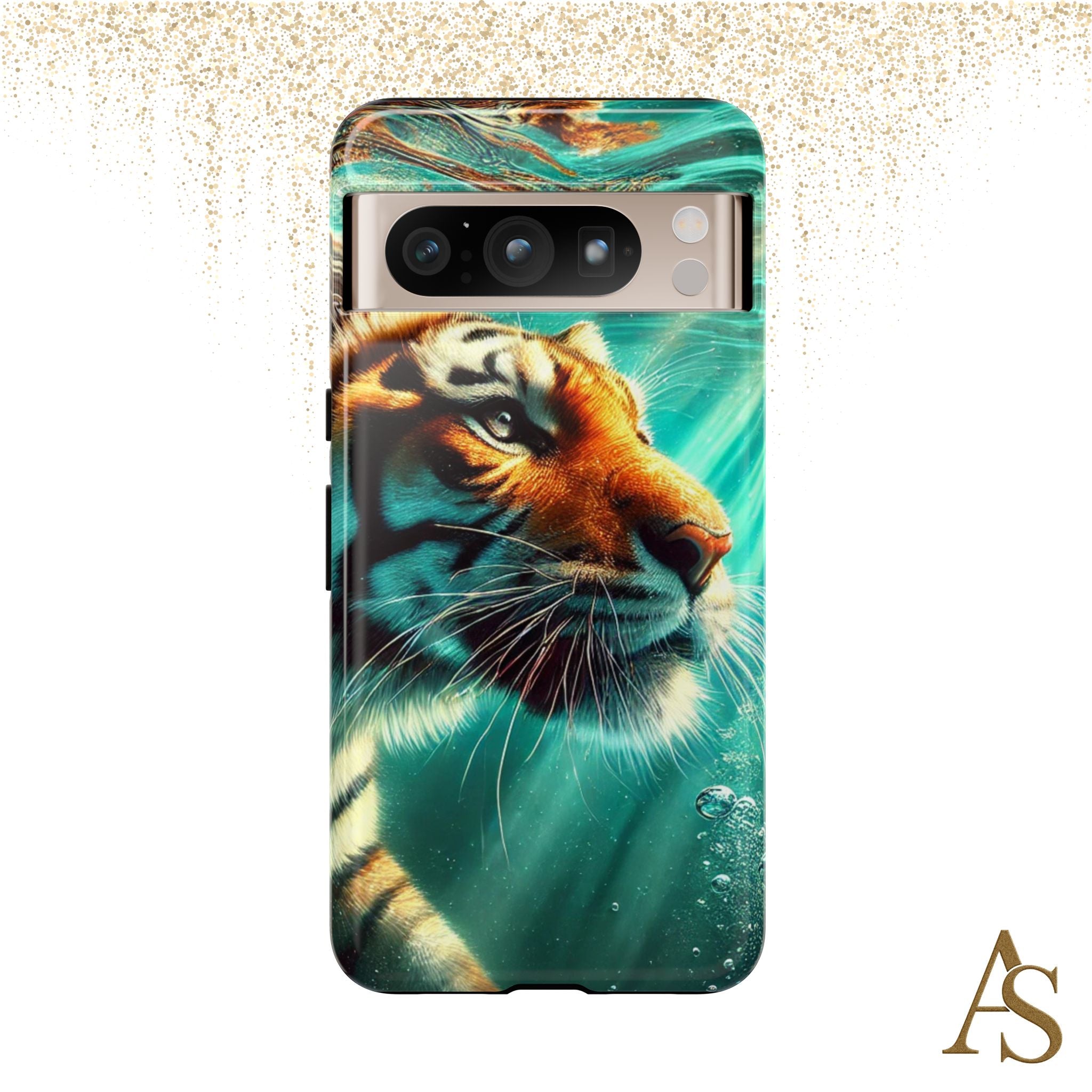 Underwater Tiger Phone Case Premium Wildlife Design