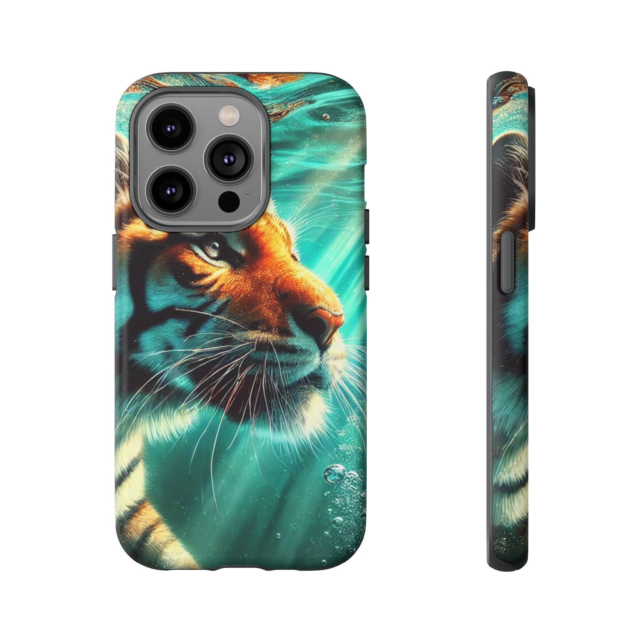 Underwater Tiger Phone Case Premium Wildlife Design