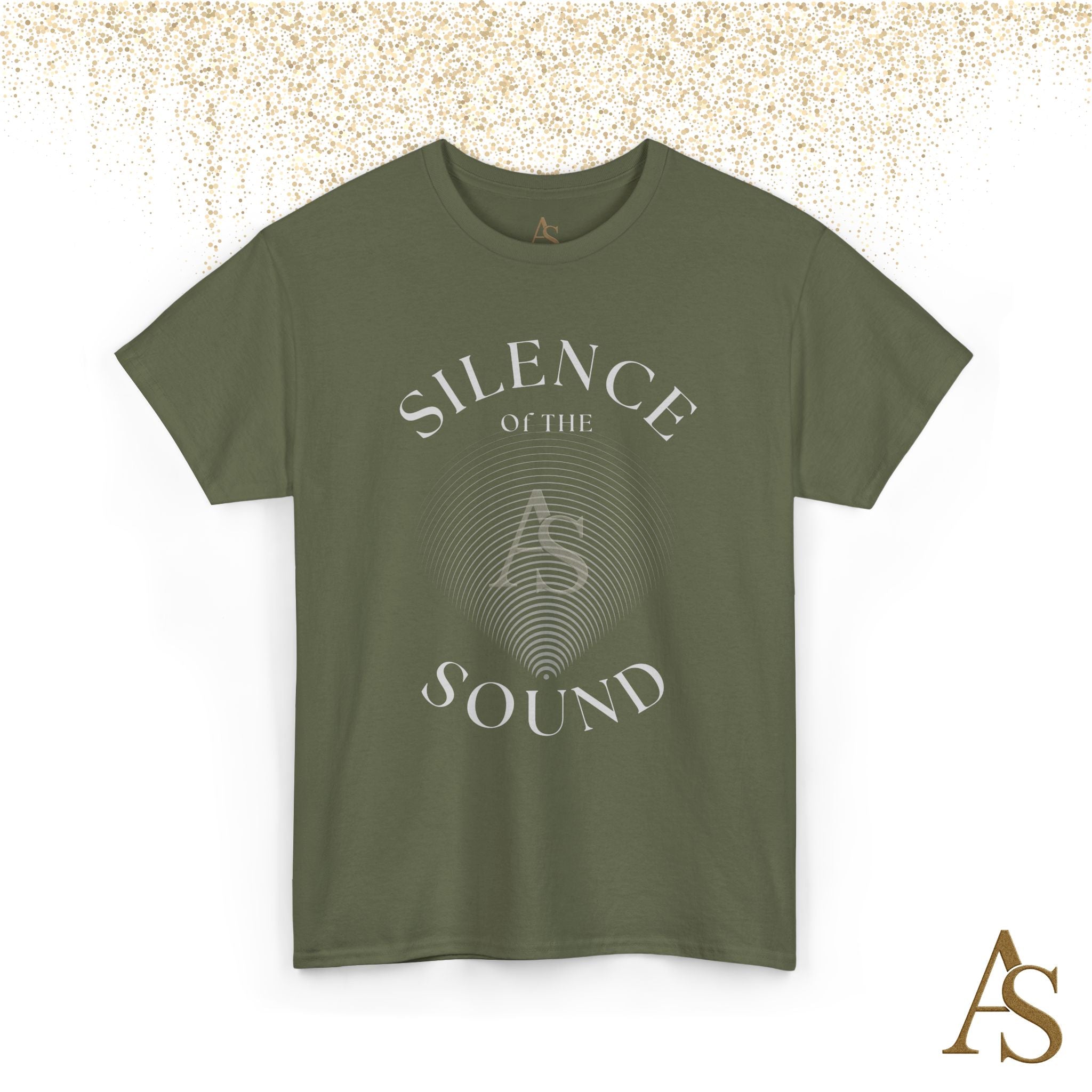 Silence of the Sound T Shirt Minimalist Soundwave Graphic Tee Arcadia Silence