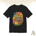 Stay Wild Floral T-Shirt – Boho Flower Graphic Tee