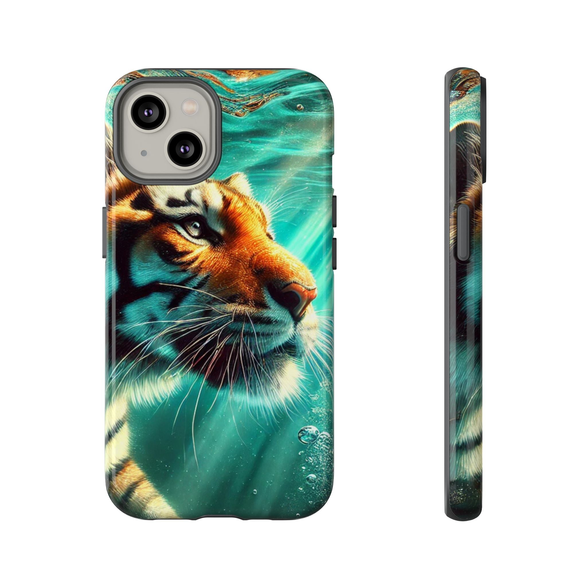 Underwater Tiger Phone Case Premium Wildlife Design