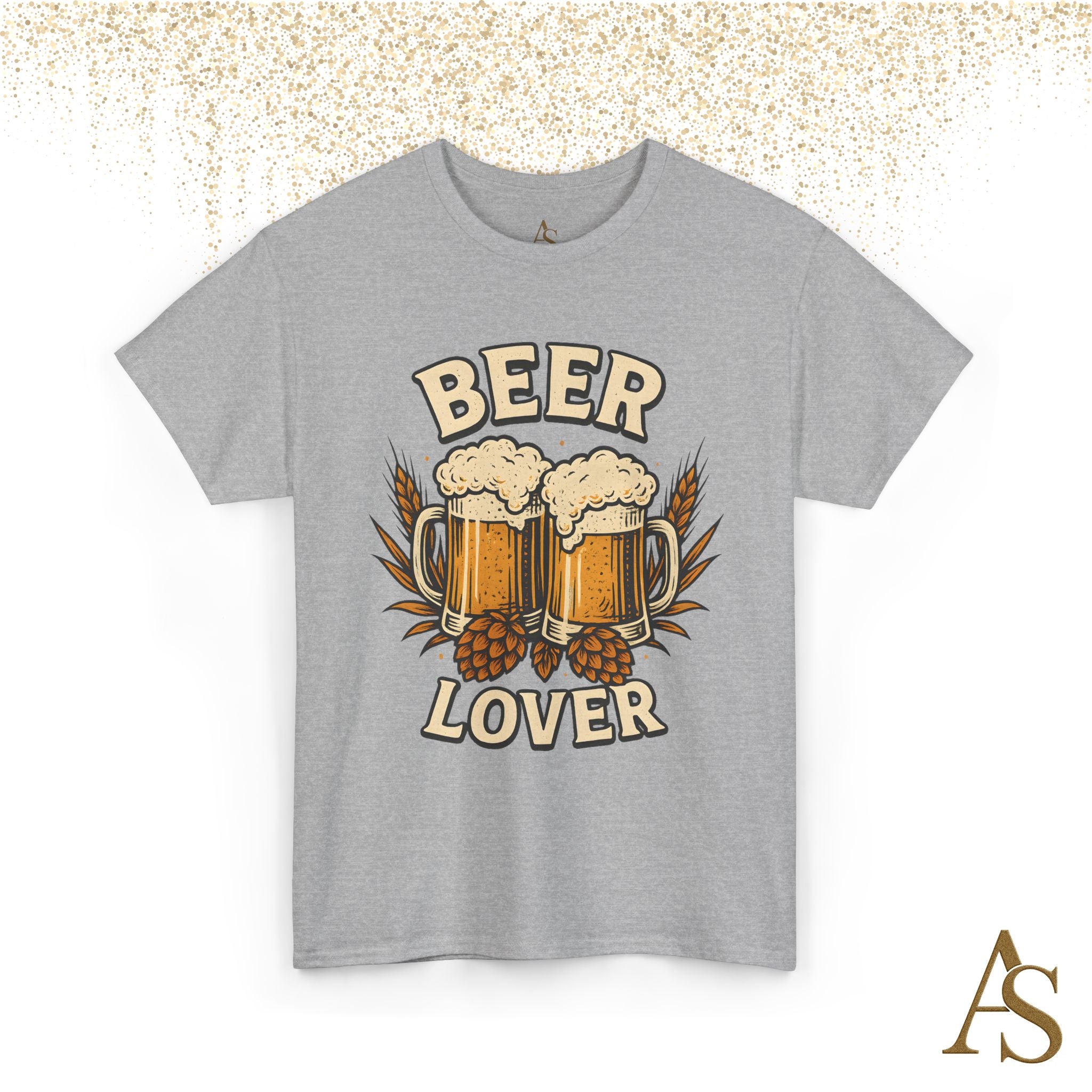 Beer Lover T Shirt Funny Beer Graphic Tee Unisex Heavy Cotton Shirt Gift for Beer Lovers Casual Brewery Style