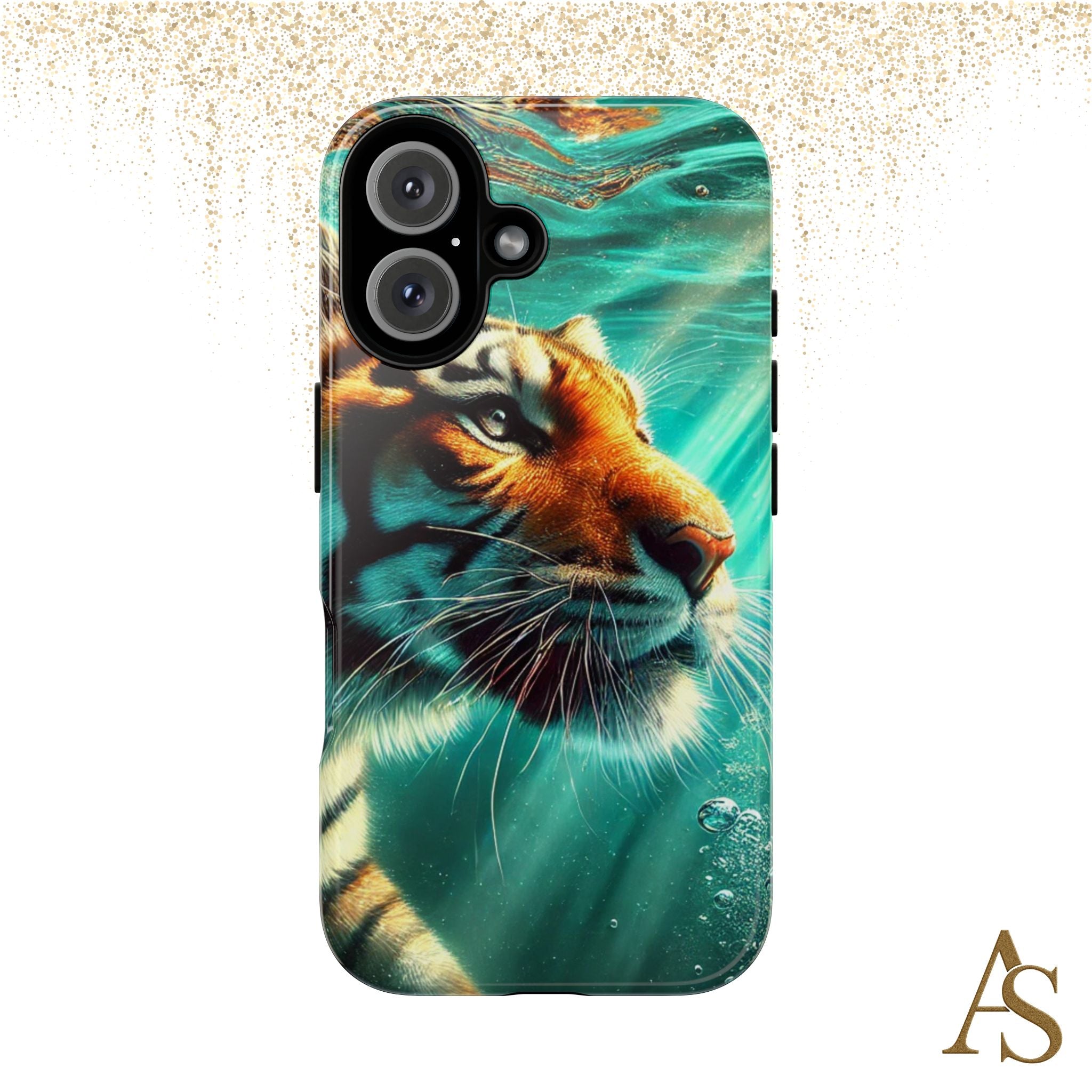 Underwater Tiger Phone Case Premium Wildlife Design