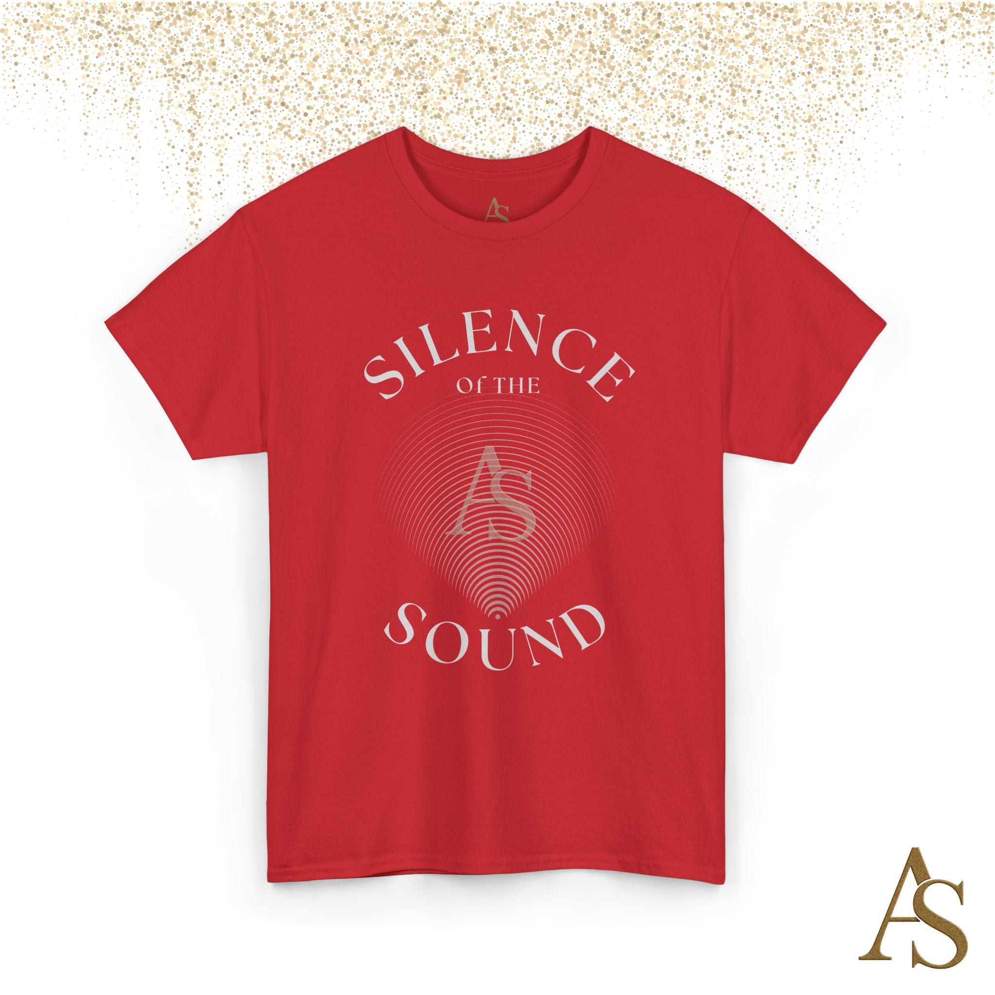 Silence of the Sound T Shirt Minimalist Soundwave Graphic Tee Arcadia Silence