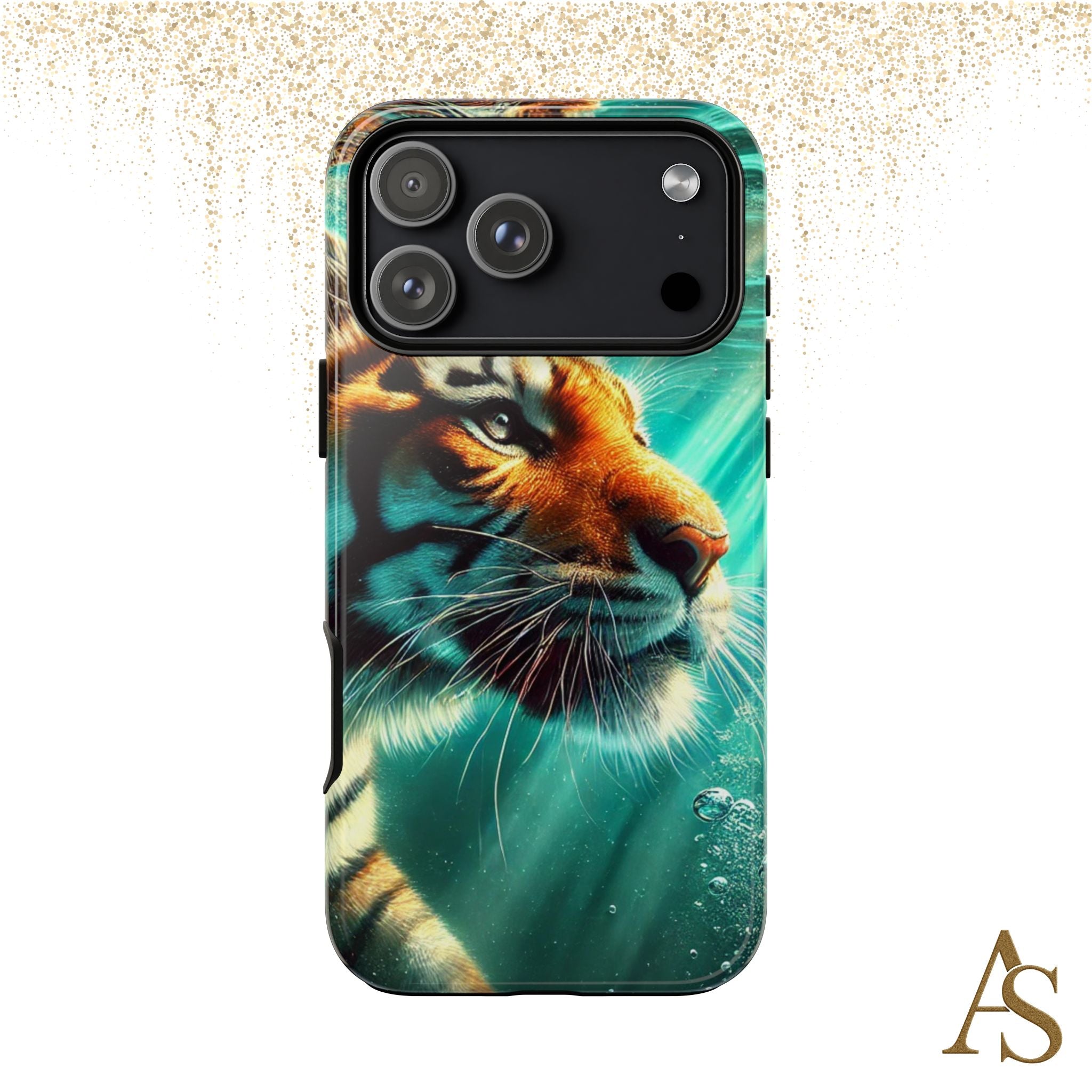 Underwater Tiger Phone Case Premium Wildlife Design