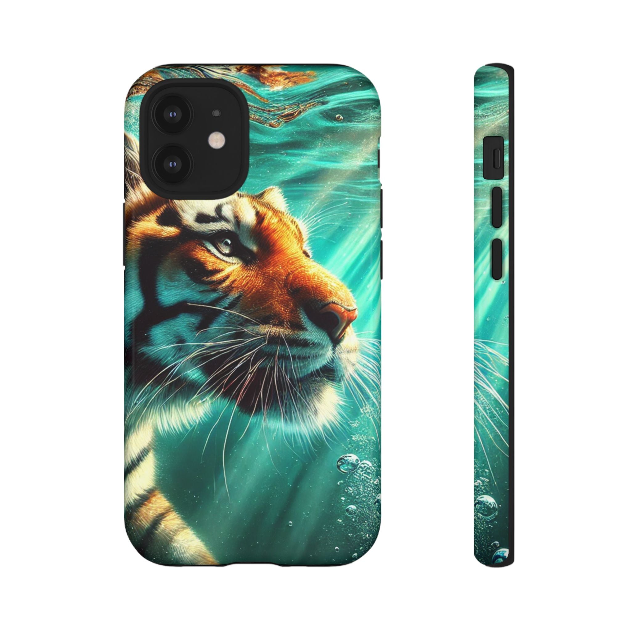 Underwater Tiger Phone Case Premium Wildlife Design