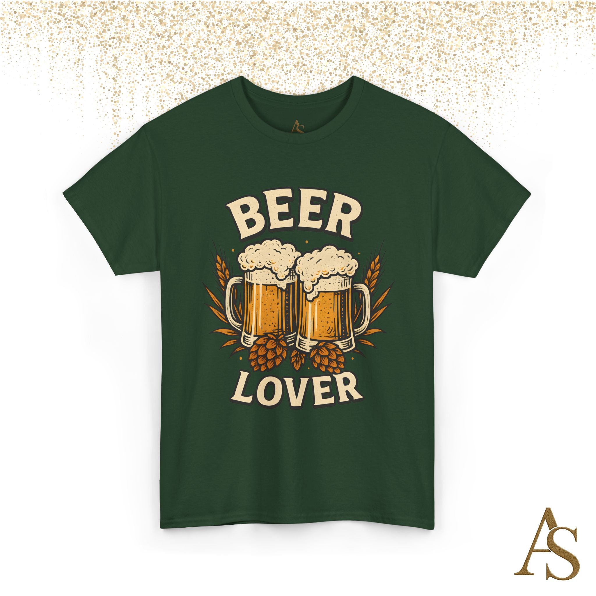 Beer Lover T Shirt Funny Beer Graphic Tee Unisex Heavy Cotton Shirt Gift for Beer Lovers Casual Brewery Style