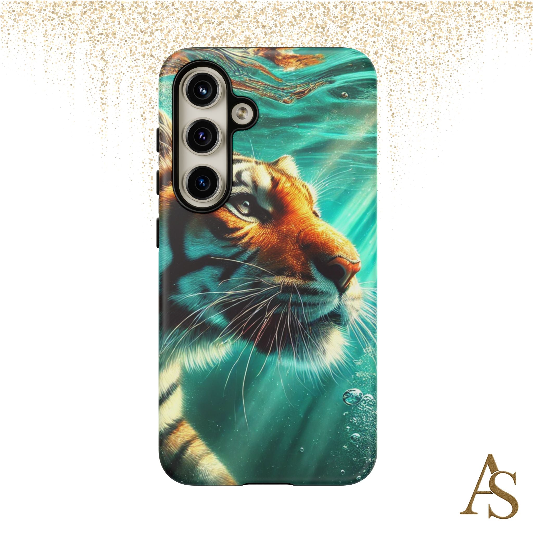 Underwater Tiger Phone Case Premium Wildlife Design