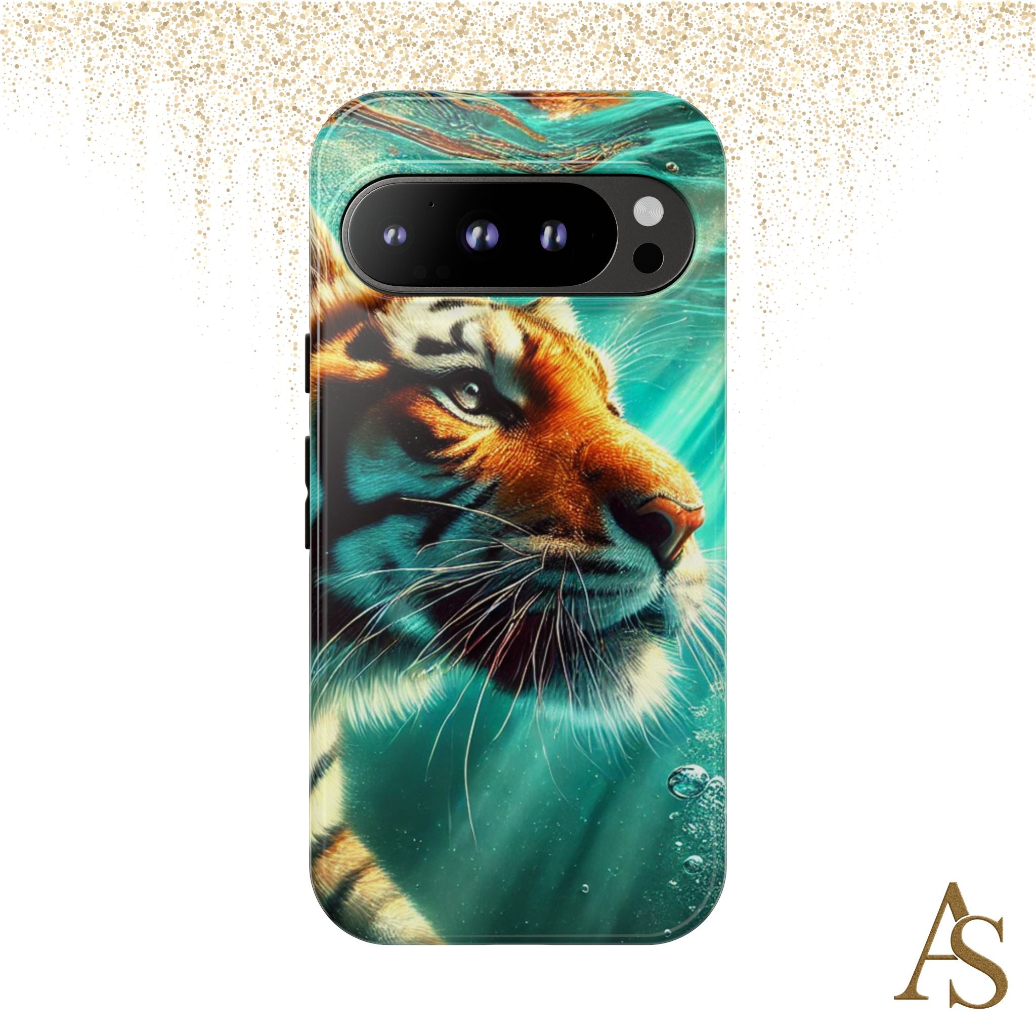 Underwater Tiger Phone Case Premium Wildlife Design