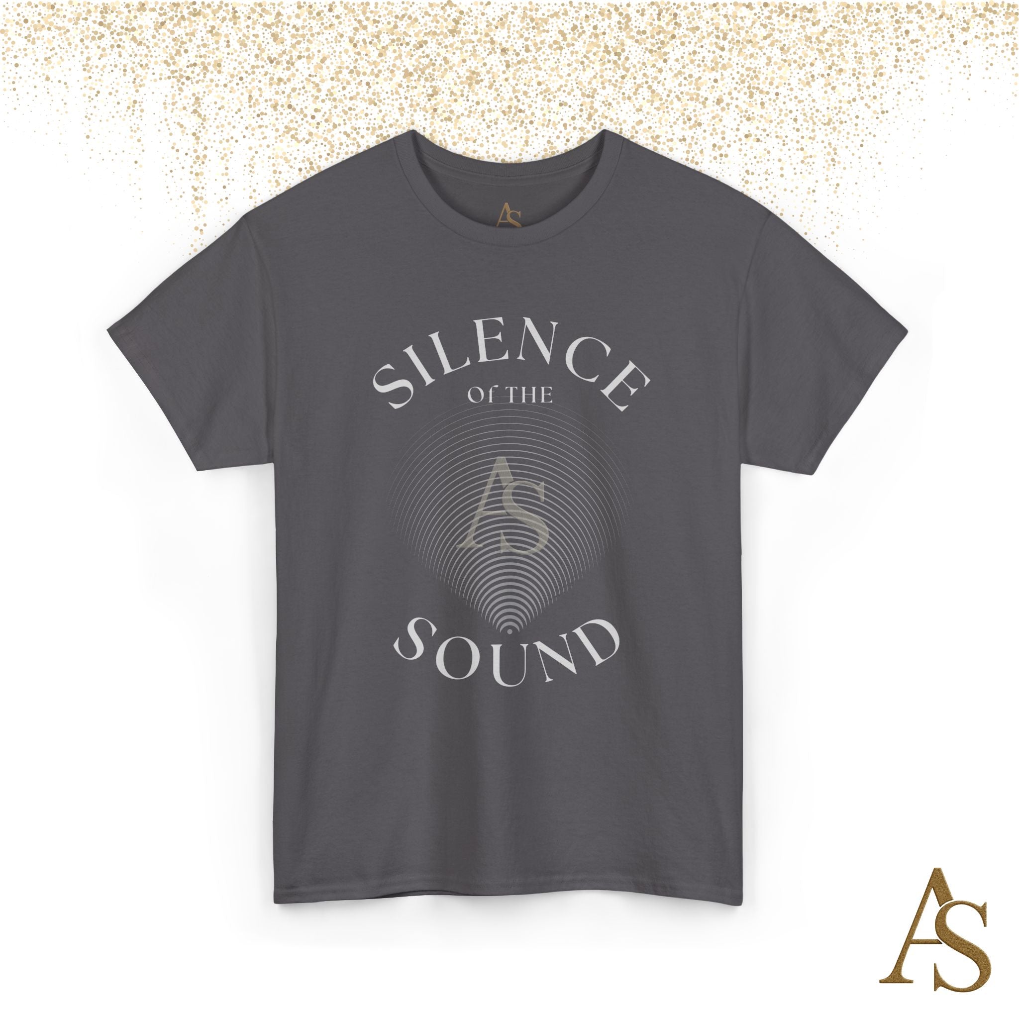 Silence of the Sound T Shirt Minimalist Soundwave Graphic Tee Arcadia Silence