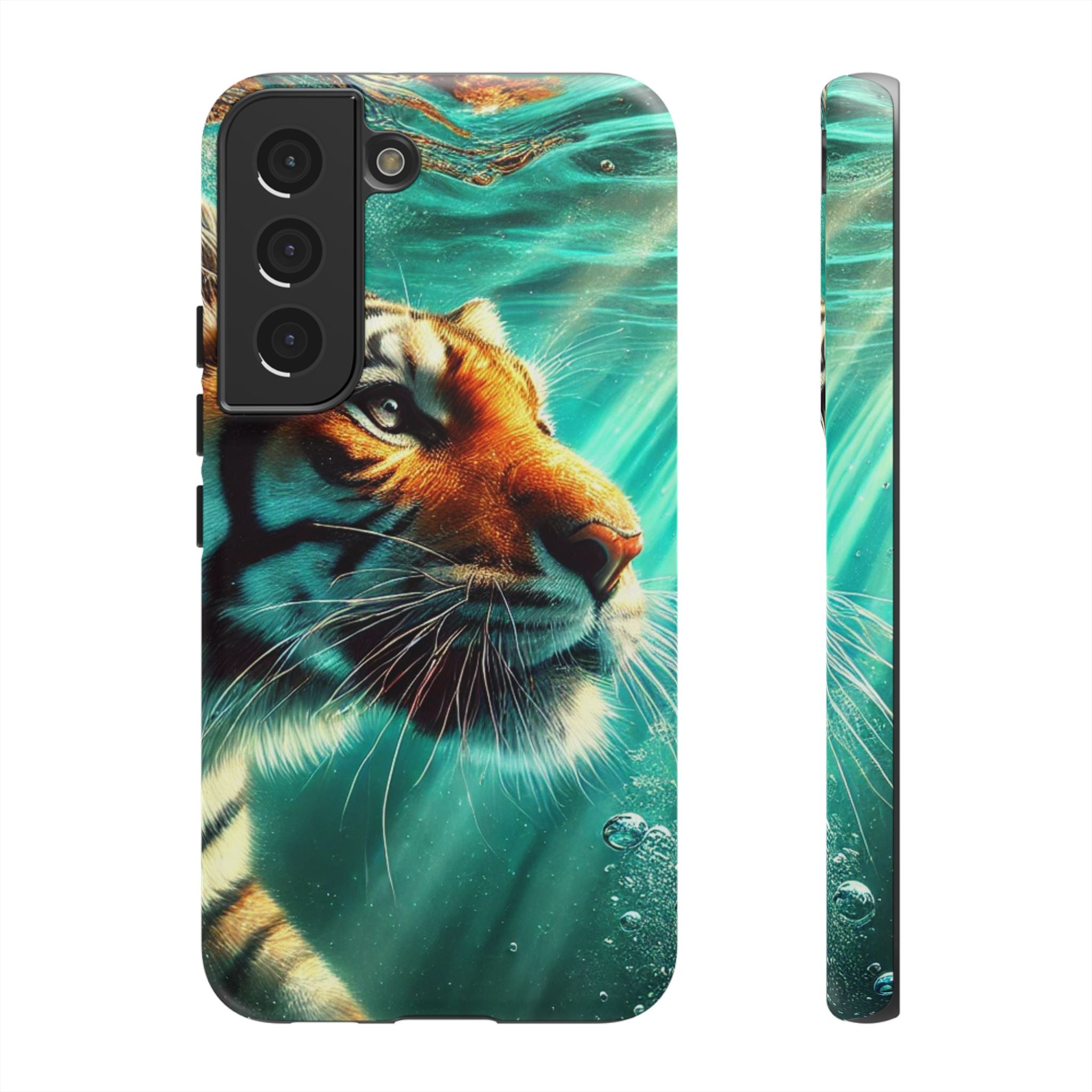 Underwater Tiger Phone Case Premium Wildlife Design