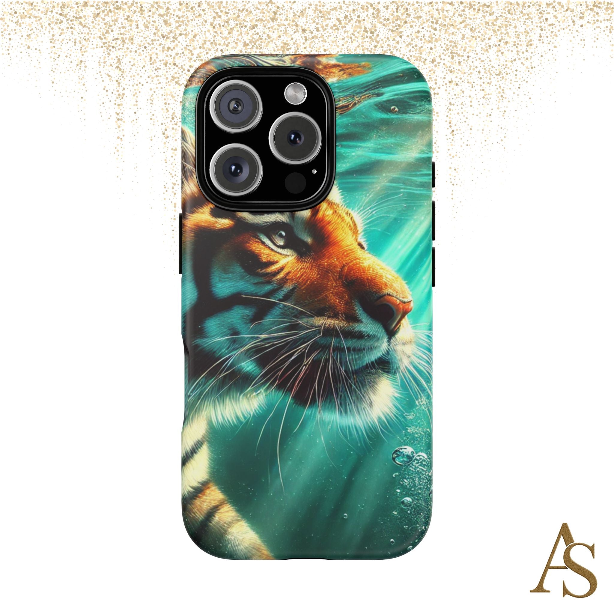 Underwater Tiger Phone Case Premium Wildlife Design