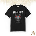 Wild Boy Wolf T-Shirt – Red Eyes Graphic Tee