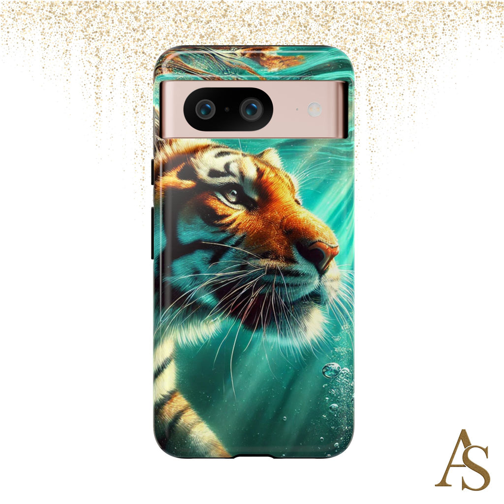 Underwater Tiger Phone Case Premium Wildlife Design