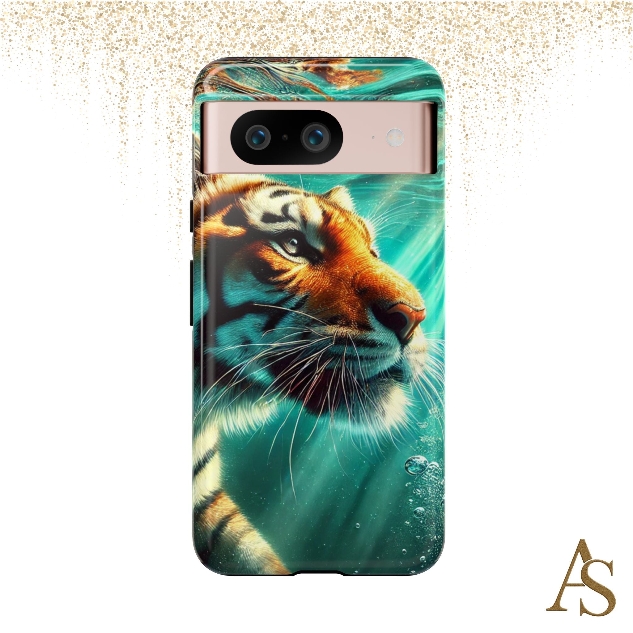 Underwater Tiger Phone Case Premium Wildlife Design
