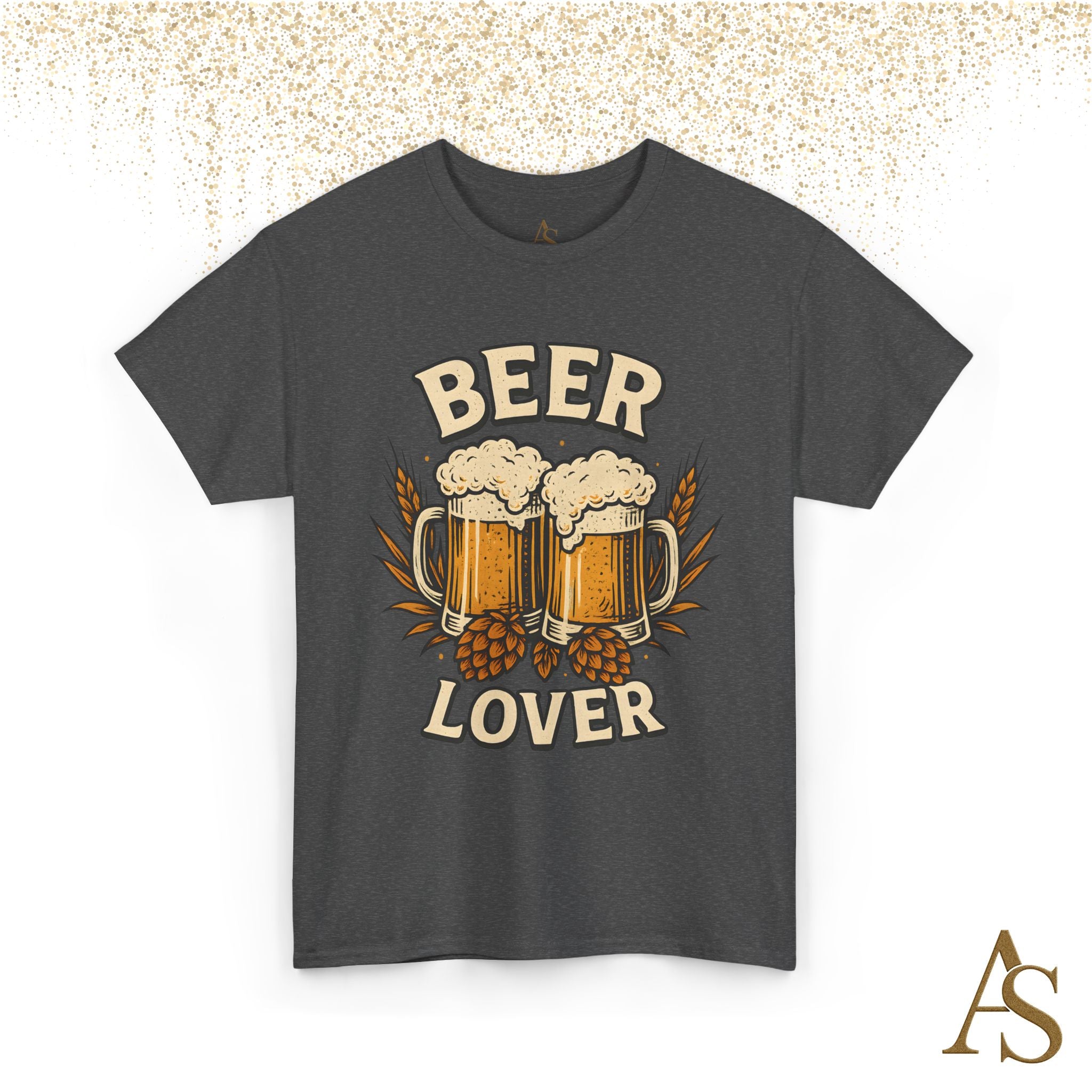 Beer Lover T Shirt Funny Beer Graphic Tee Unisex Heavy Cotton Shirt Gift for Beer Lovers Casual Brewery Style