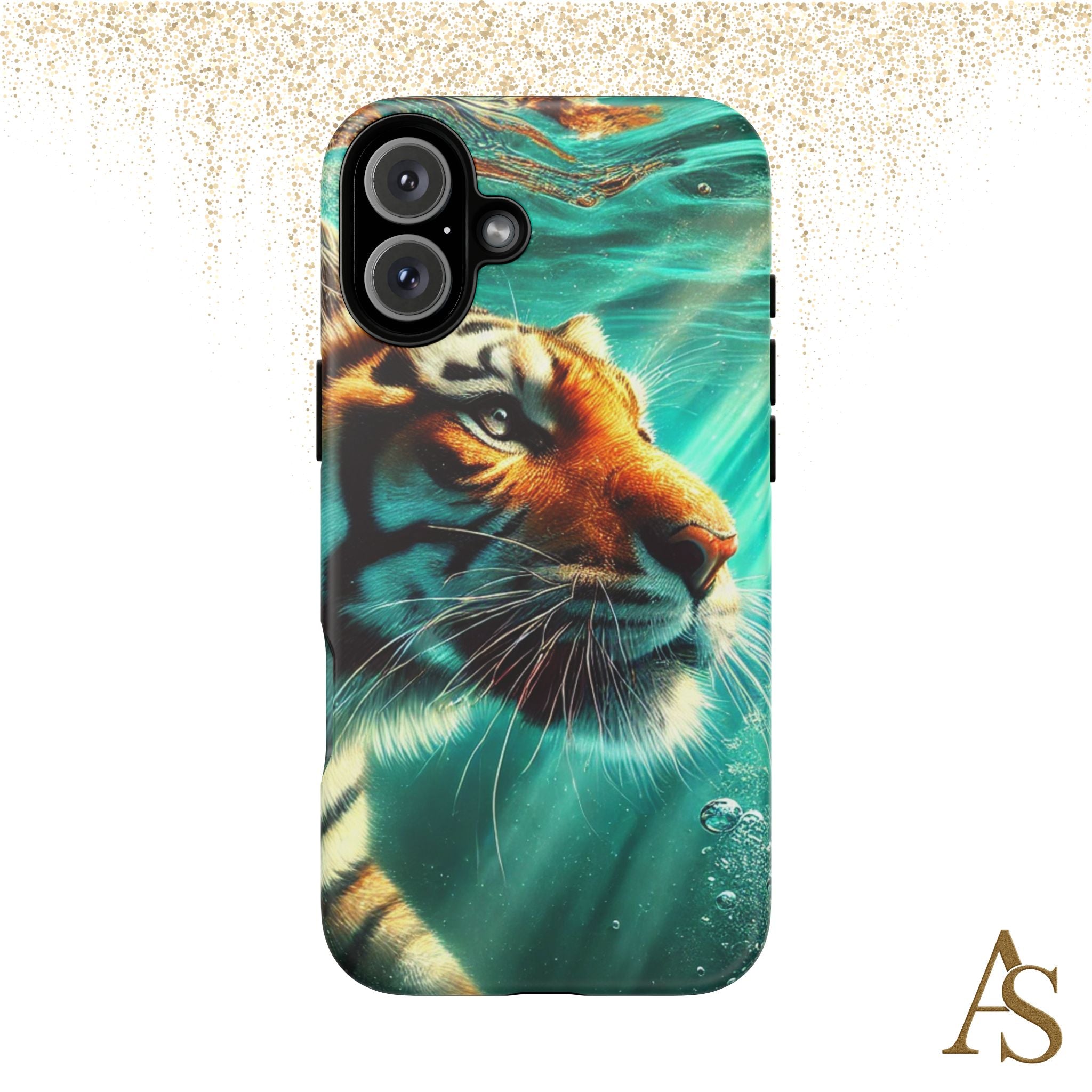 Underwater Tiger Phone Case Premium Wildlife Design