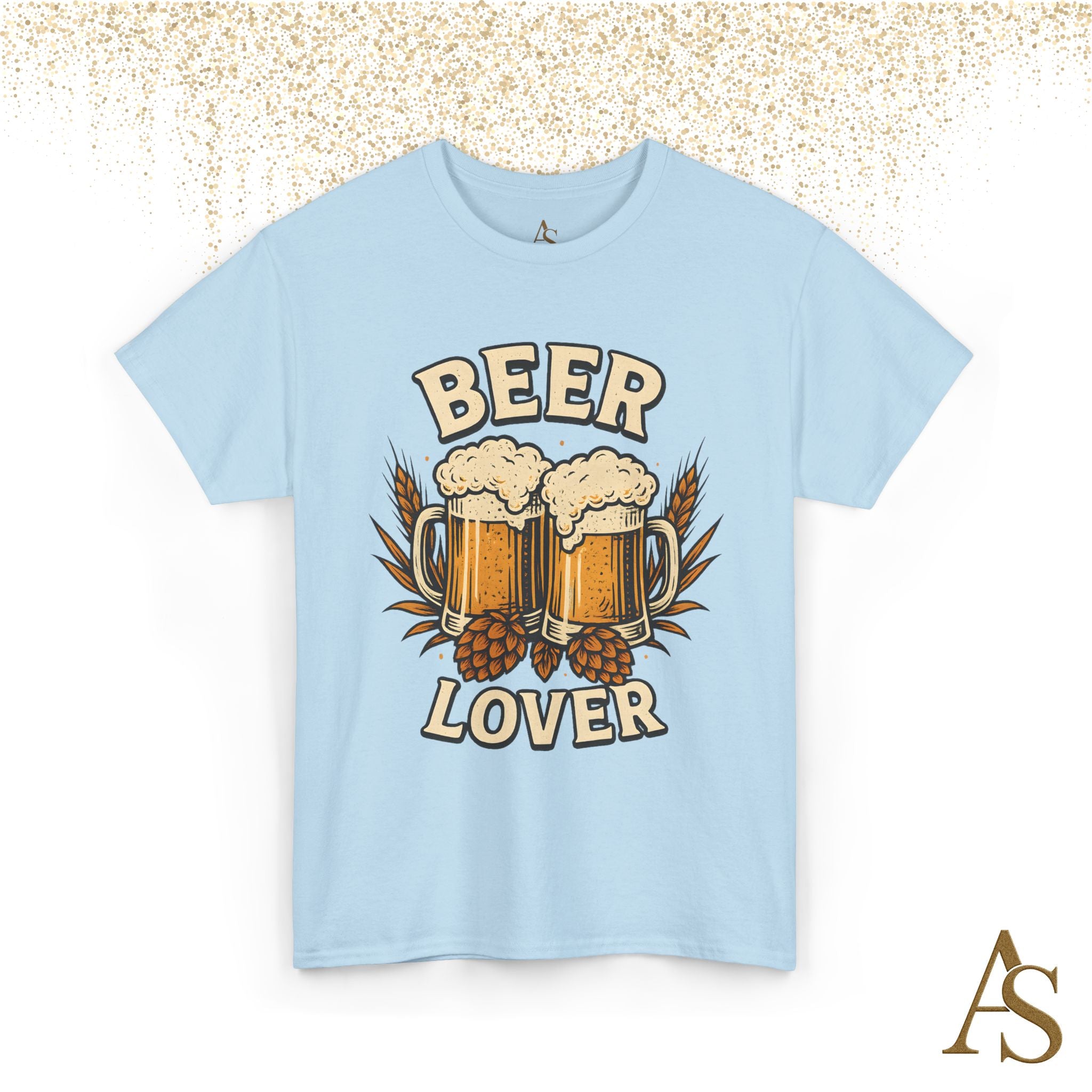 Beer Lover T Shirt Funny Beer Graphic Tee Unisex Heavy Cotton Shirt Gift for Beer Lovers Casual Brewery Style