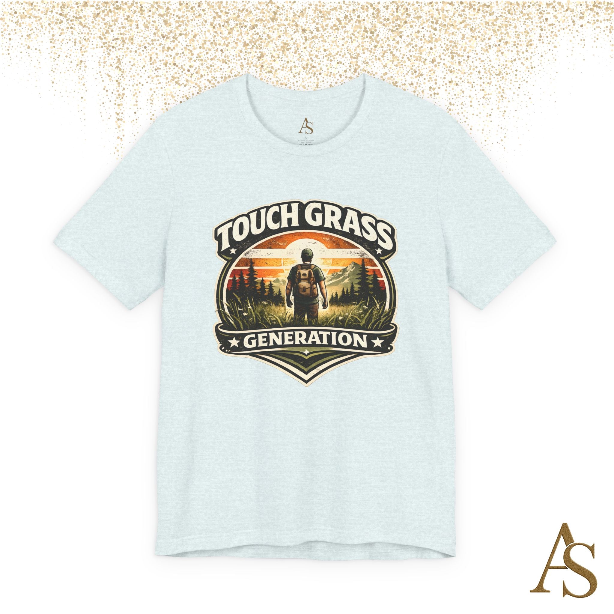 Touch Grass Generation T Shirt Premium Nature Graphic Tee