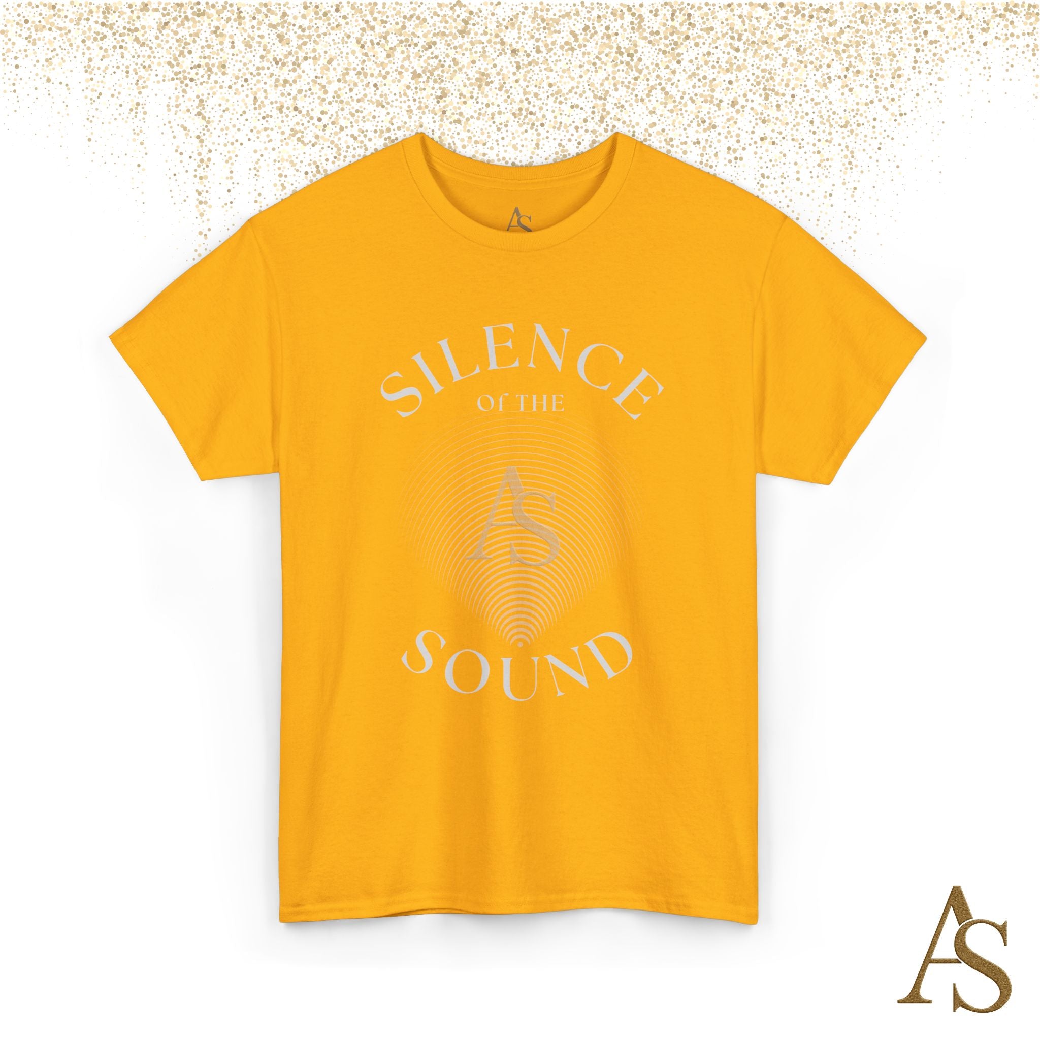 Silence of the Sound T Shirt Minimalist Soundwave Graphic Tee Arcadia Silence