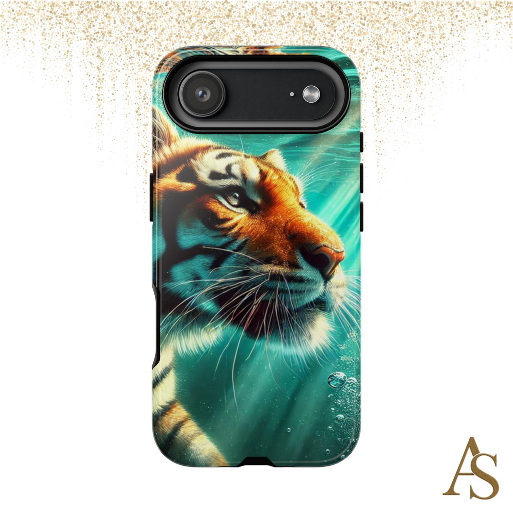 Underwater Tiger Phone Case Premium Wildlife Design