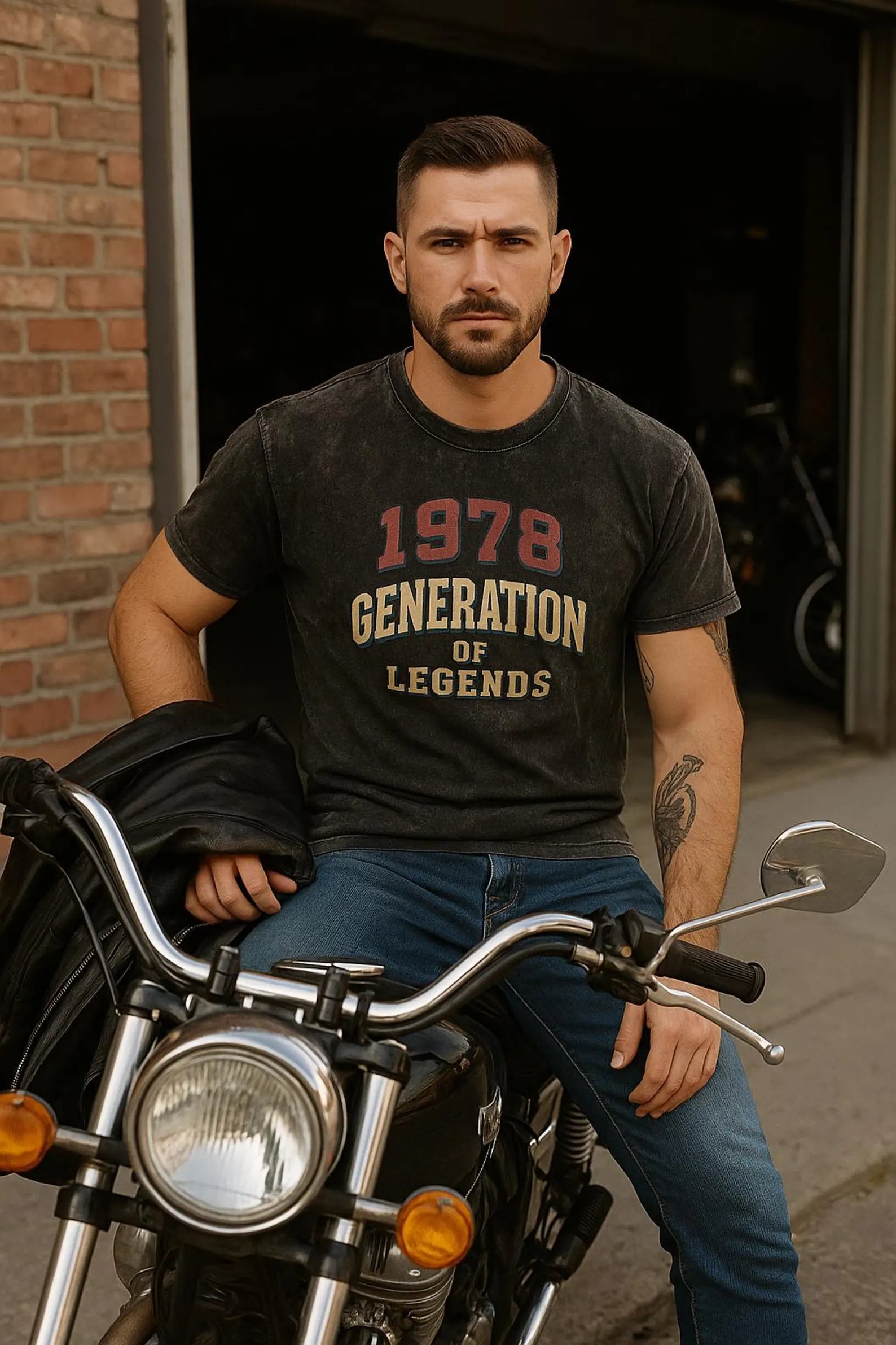 1978 Generation of Legends Vintage T-Shirt – Retro Birthday Tee