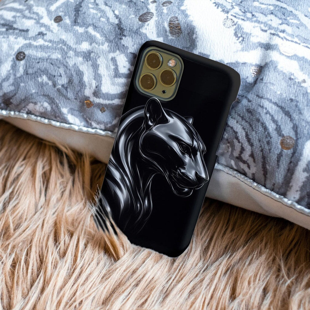 Black Panther Phone Case Premium Wild Cat Design