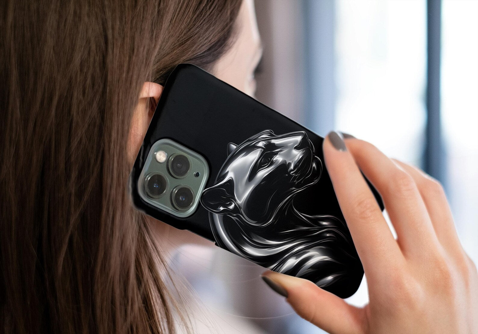 Black Panther Phone Case Premium Wild Cat Design