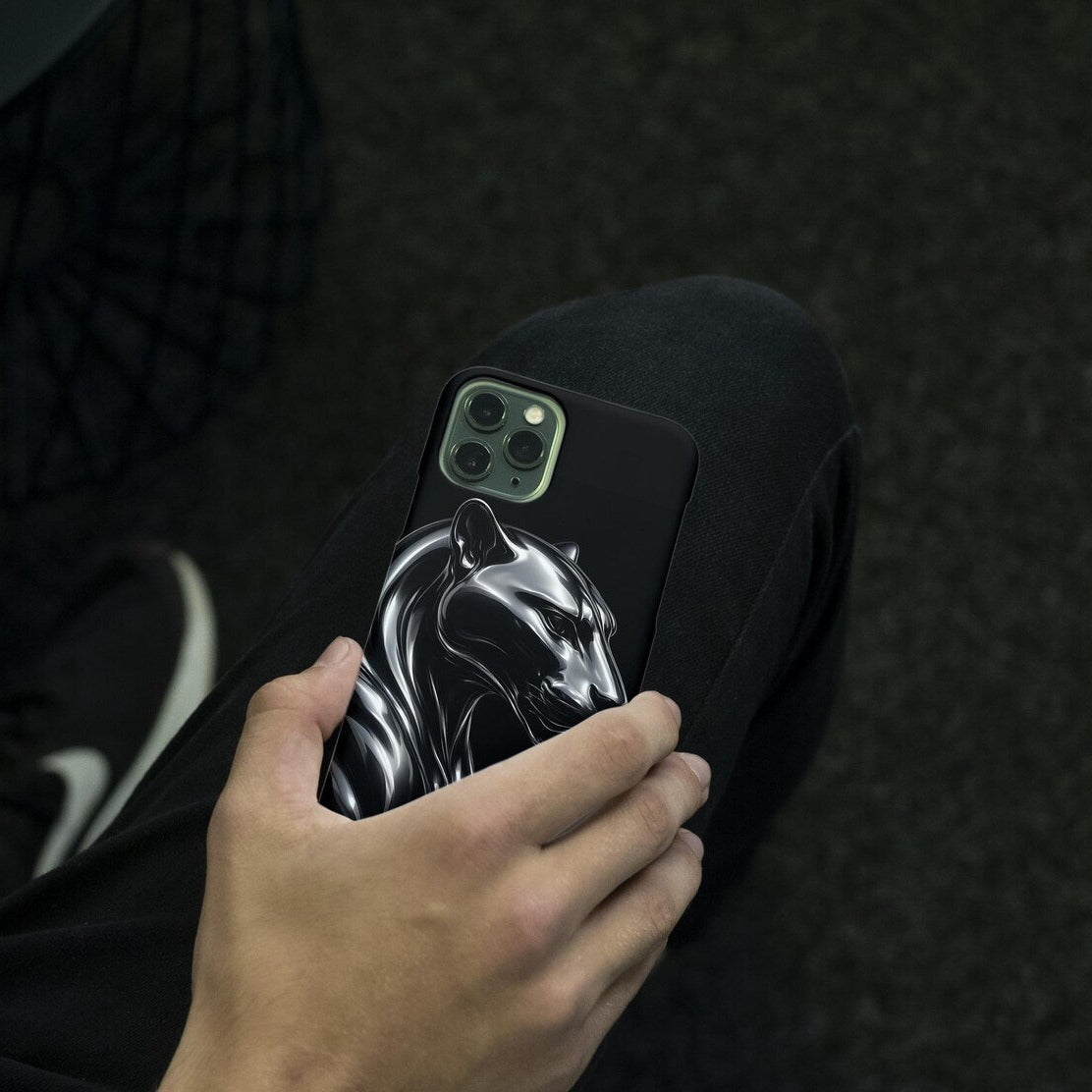 Black Panther Phone Case Premium Wild Cat Design